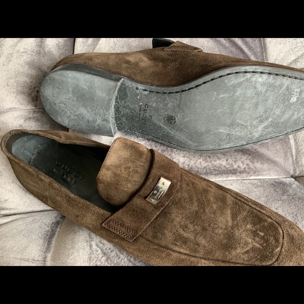 Gucci Loafers - Suede Brown